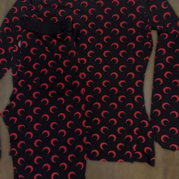 Marine Serre Printed Jersey Top and Marine Serre Moon printed leggings - Picture 4 of 4